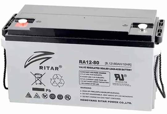 Bateria Ritar RA12-80