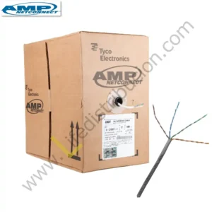 6-219590-4 AMP CABLE UTP CAT. 5E 4Px24AWG CM Gris - Azul