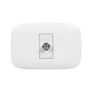 TOMA COAXIAL TV TIPO F 1 MÓDULO BLANCO BTICINO  DOMINO SENCIA