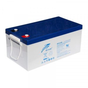 BATERIA RP GEL 12V 260AH TERMINAL F14 / PESO 72KG / MEDIDAS 521x268x220(225)MM
