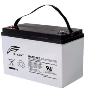 BATERIA RP VRLA 12V 100AH TERMINAL F5/F12 / PESO 27.5KG / MEDIDAS 328x172x215x(220)MM
